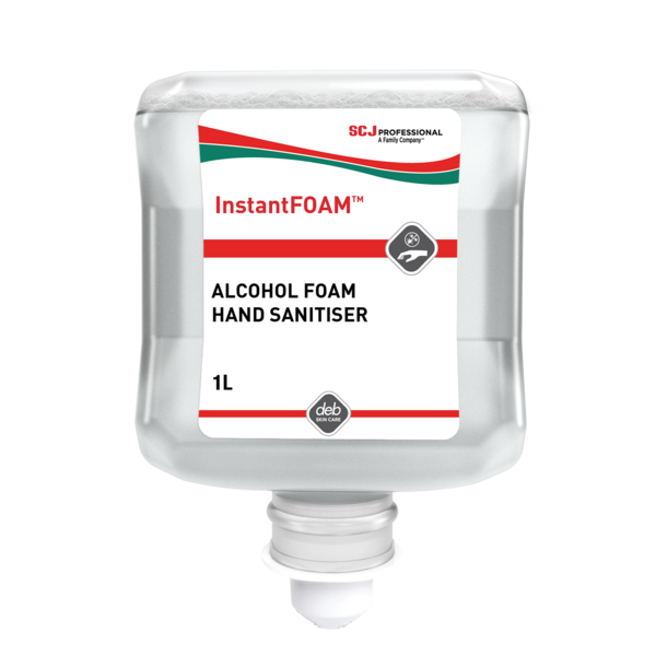 Soap Deb INSTANT Foam Sanitiser (white top) IFC1L