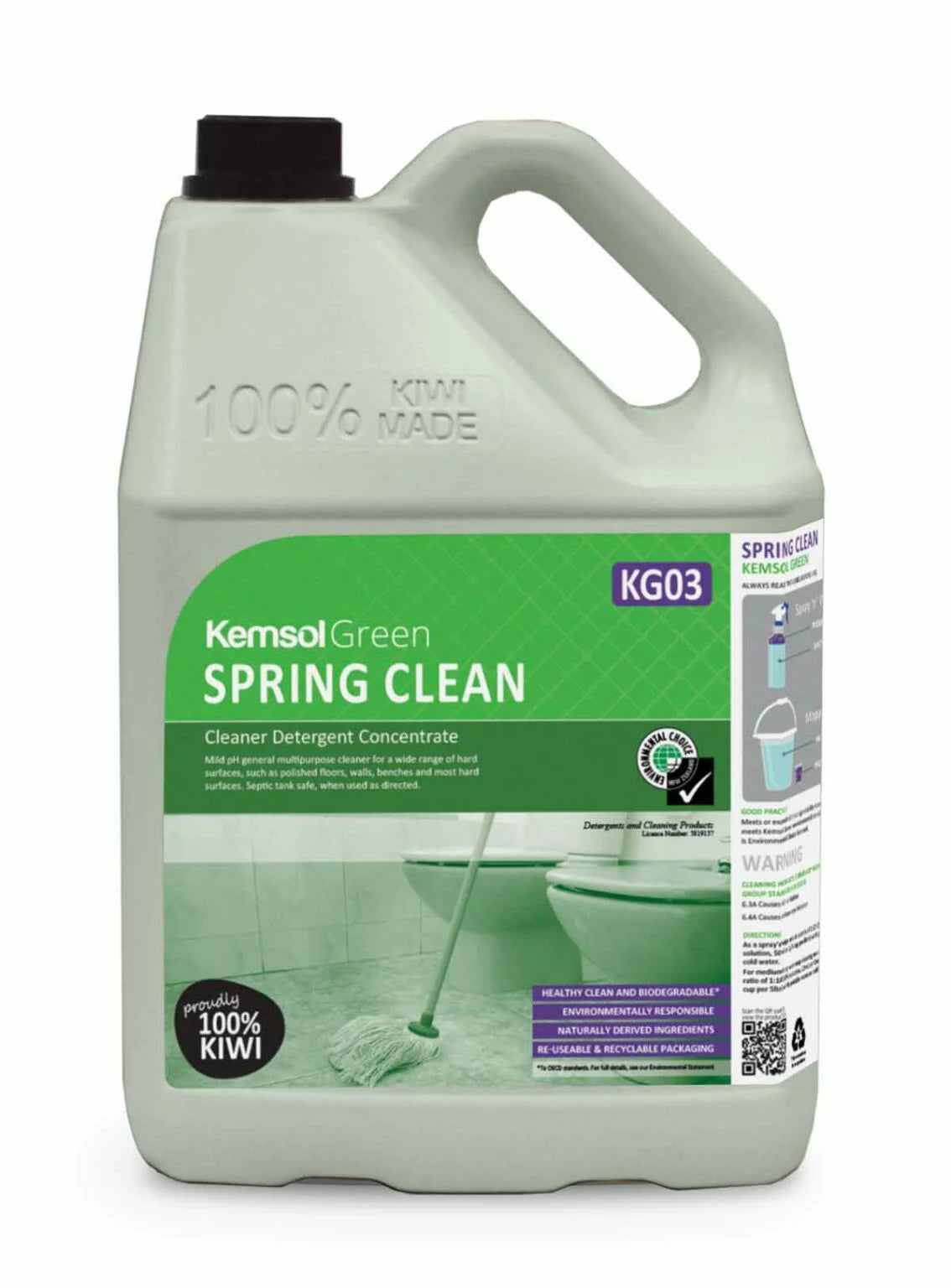 Green SPRING CLEAN Neutral Multipurpose 5L