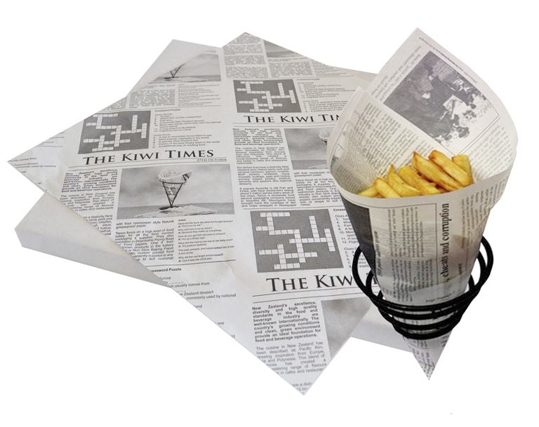 Kiwi Times Deli Wrap 400x400 x 500 sheets