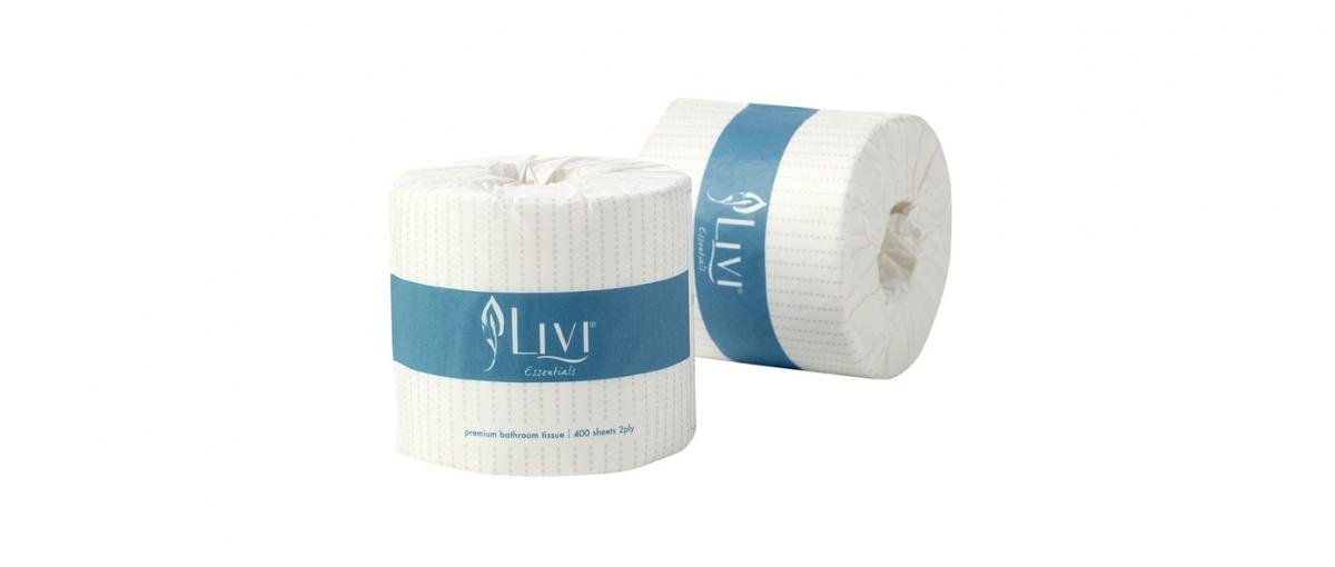 T/P (Cott) 1001 400s 2ply Wr LIVI Essentials x 48