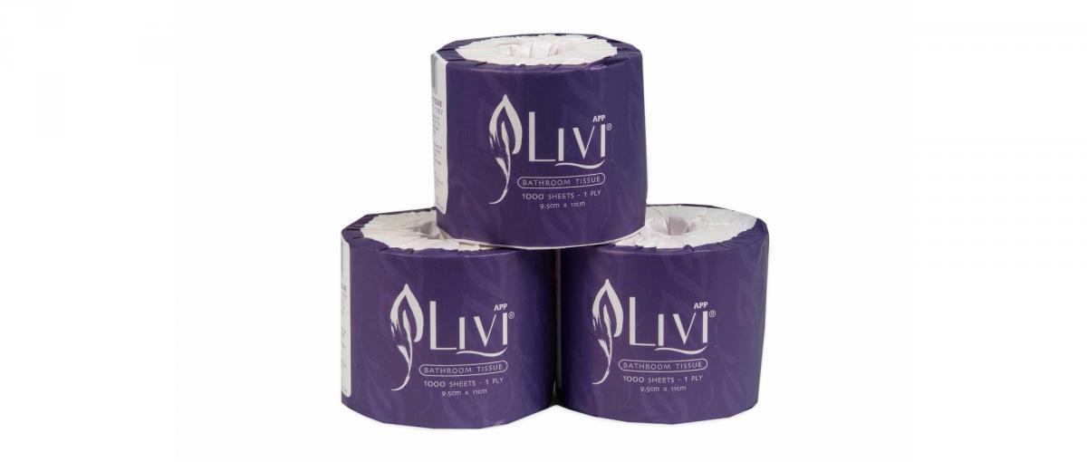 T/P (Cott) 7007 1000s 1ply Wr. LIVI Basics x 48