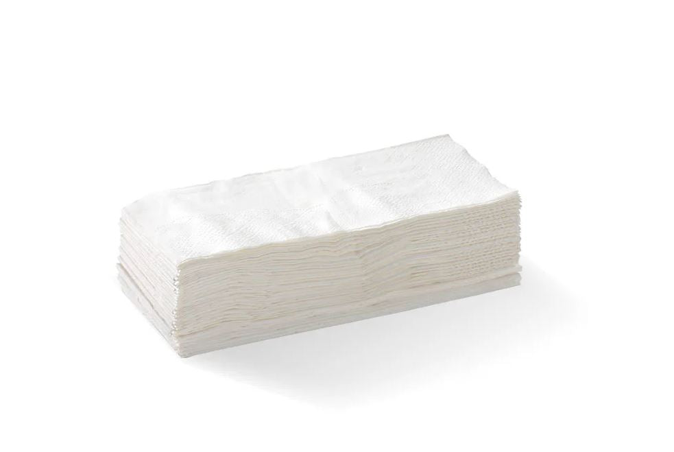 Serv. LUNCH Bio White 1ply 8Fold x 3000 L-LN1/8-1PW