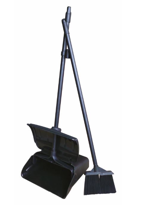 Lobby Brush & Pan Set BLACK DPC346