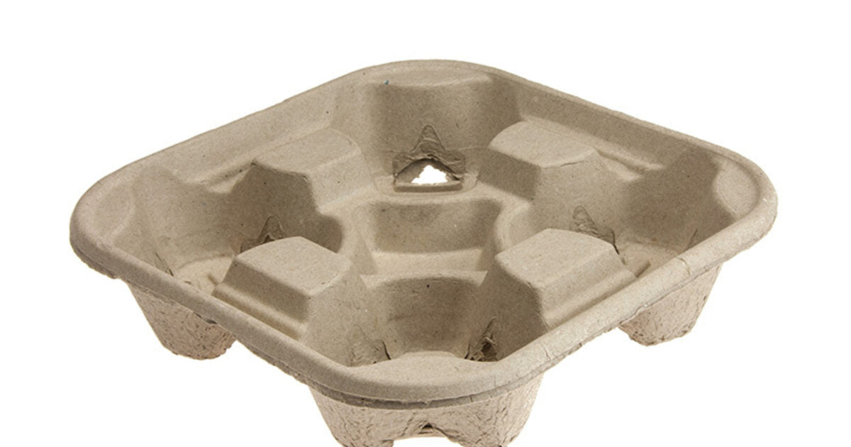 TRAY 4 Cup Holder Green Choice x 25