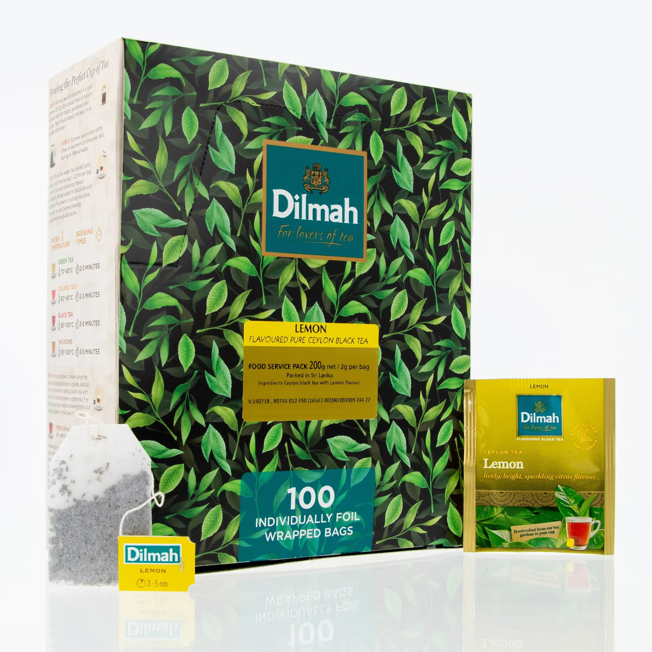 Tea Bags Dilmah Lemon Enveloped 80744012 x 100