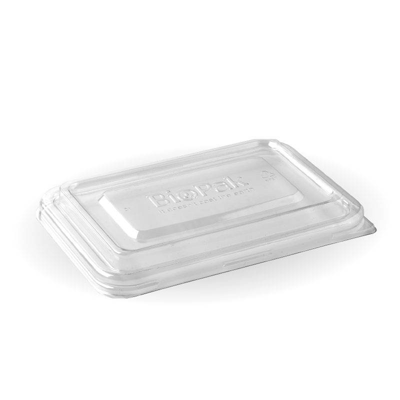 Lids fit BIOCANE 500 & 600ml Oblong CLEAR x 500