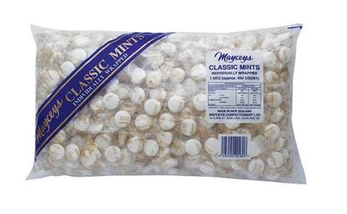 Mayceys Mints Classic 1kg – Northland Cleaning Supplies