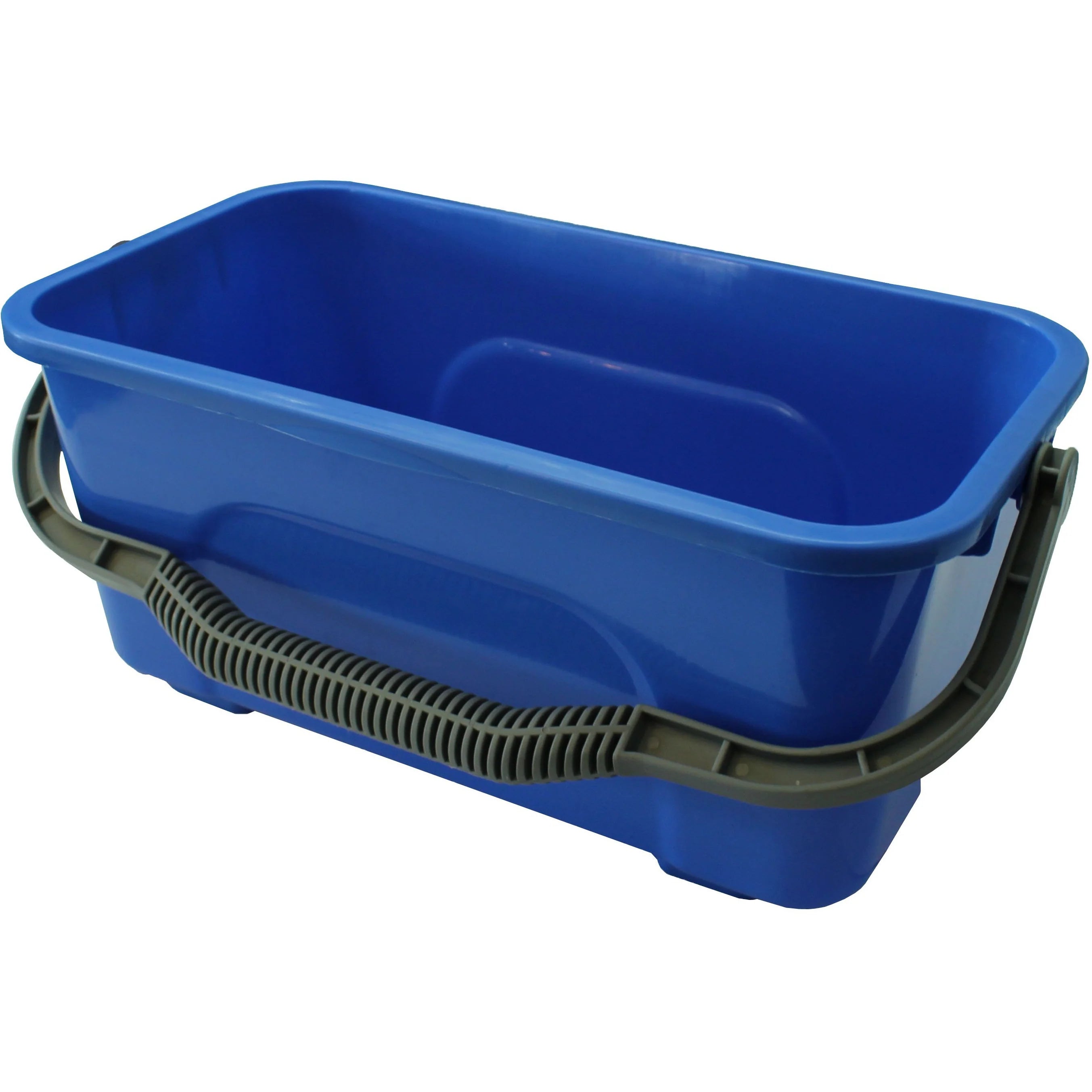 12L Blue Oblong Bucket for Window Cleaning Gear & Flat Mops