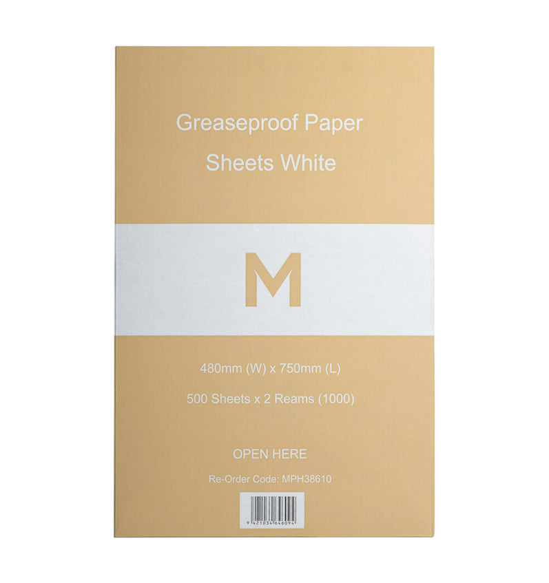 G/PROOF PAPER 485 x740mm WHT Wrapped REAM x 1000
