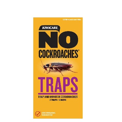 NO COCKROACH Traps x 3