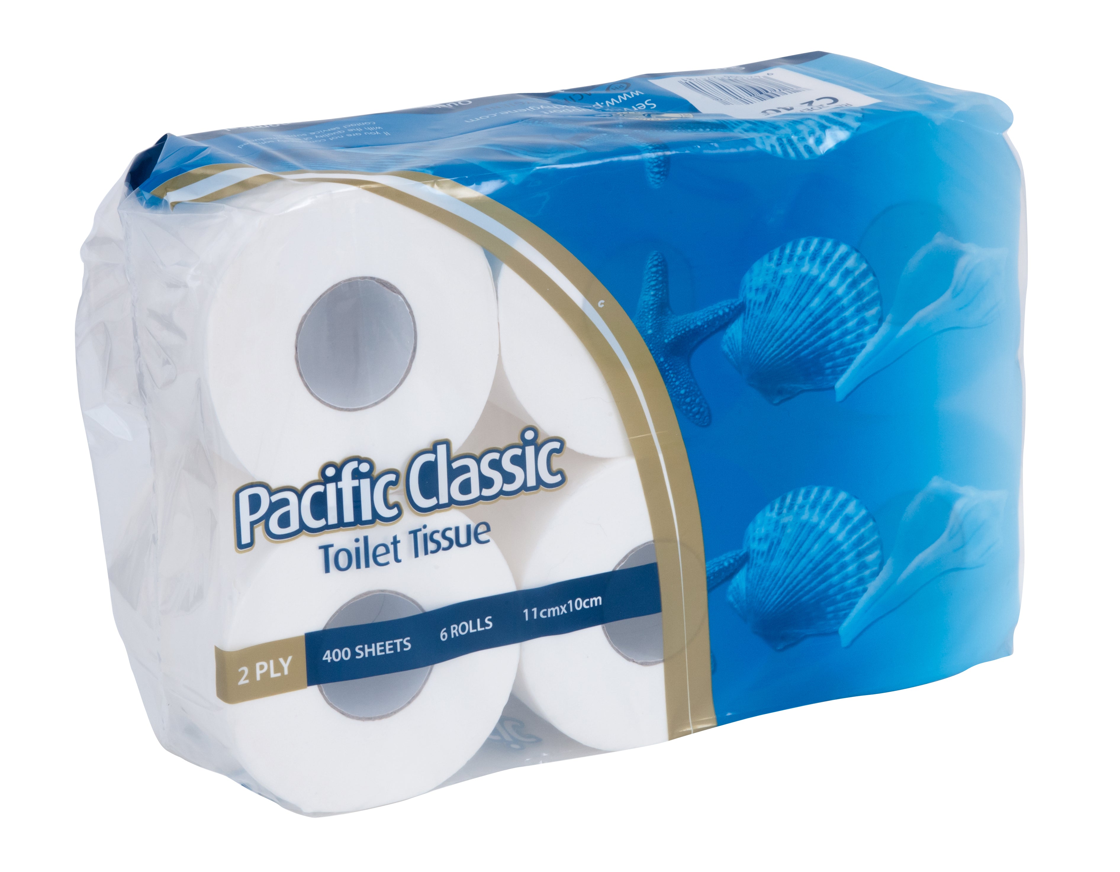 T/P (PH) C2400 Pacific Classic 400s 2ply Unwrapped x 48