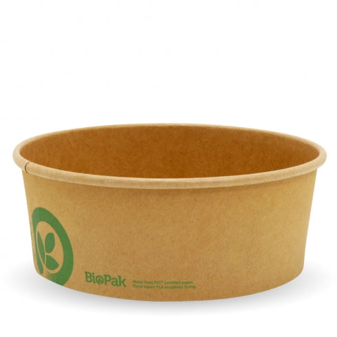 Container Kraft 1300ml Paper Tub x 200