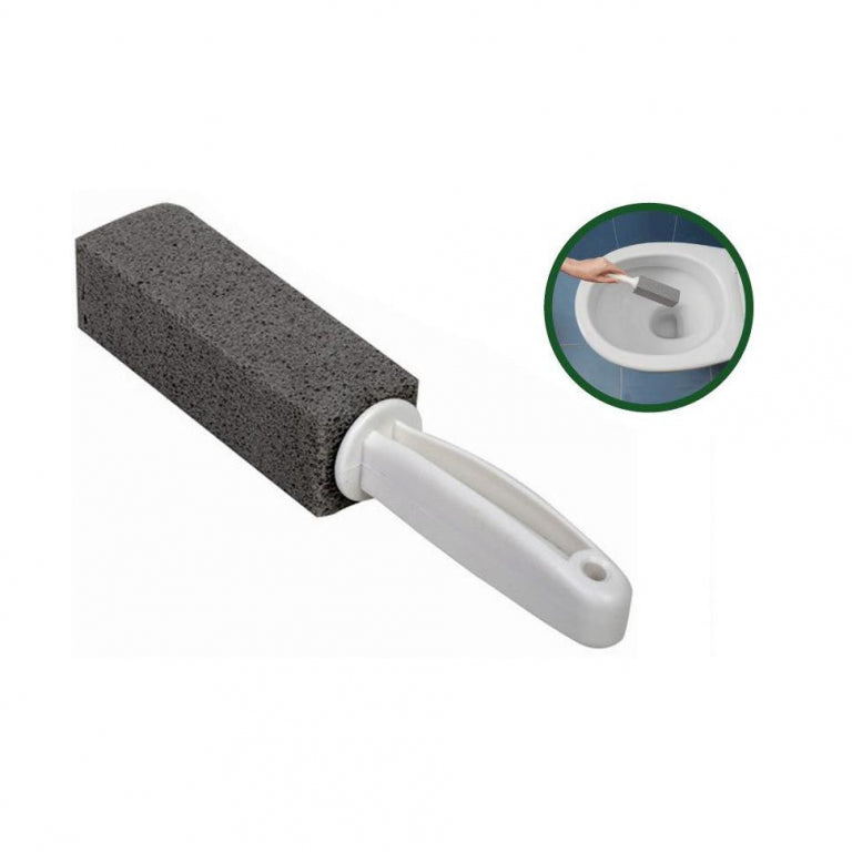 Toilet Cleaning Scouring PUMICE STONE w/ Handle