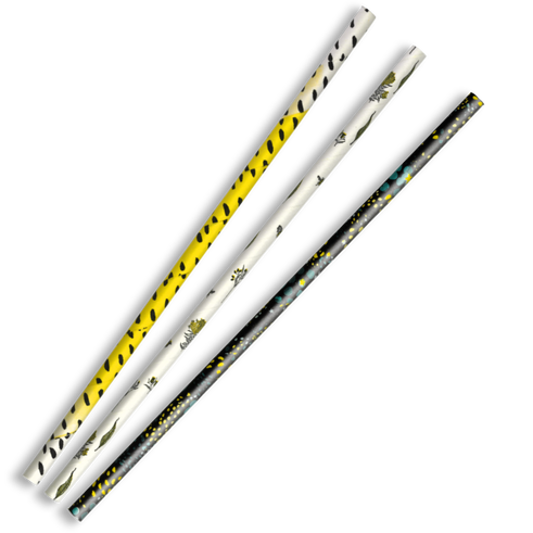 Straws - Paper 6x197 ART Series x 250 x 10