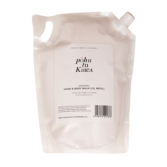 Hand Body Balm Pohutukawa 2.5L Refill x 3