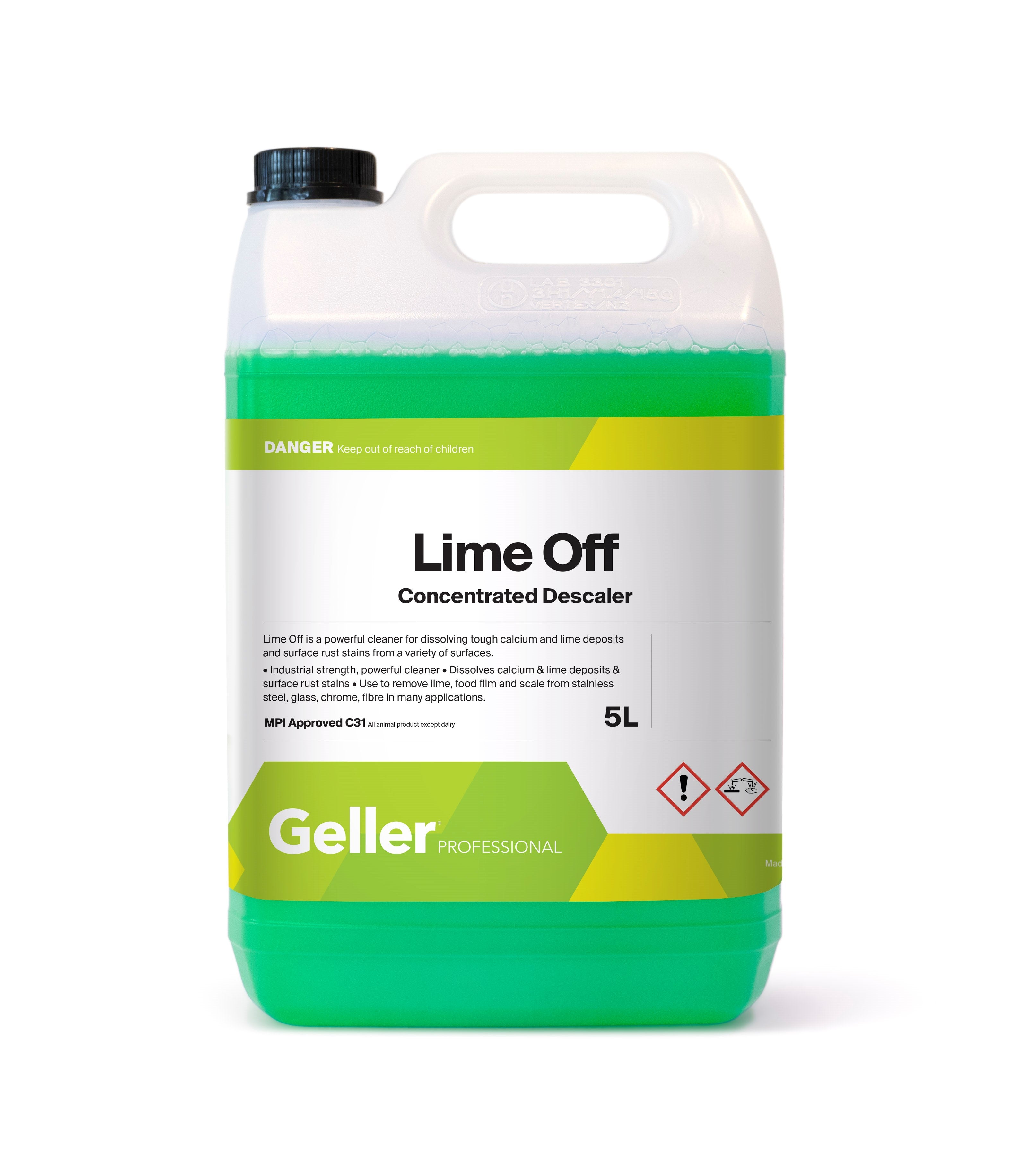 Geller Professional Lime Off Descaler 5L