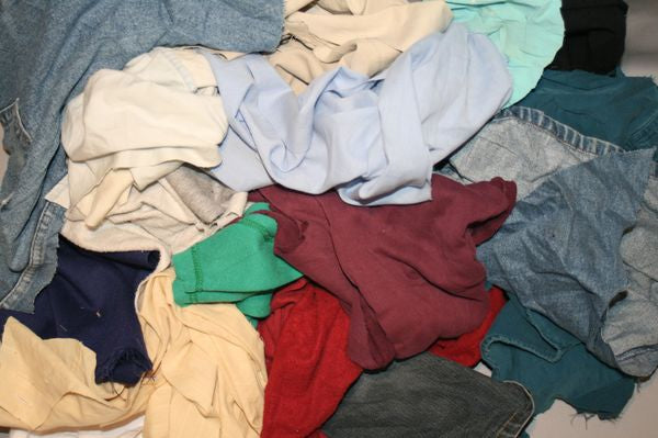 Rags TSHIRT Compressed COLOURED 10kg