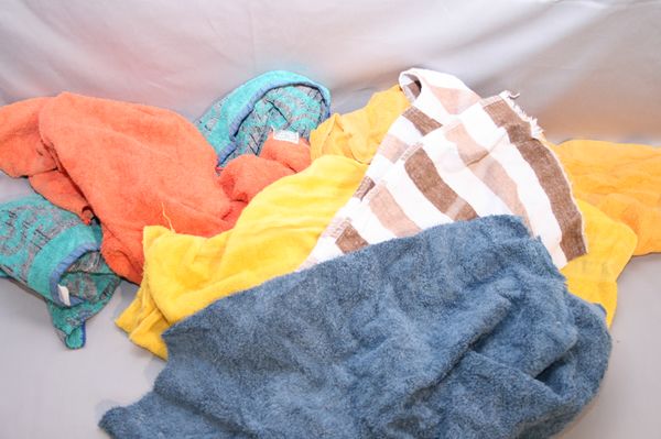 Attachable Rags Rags - TOWELLING Coloured 10kg – Northland Cleaning Supplies