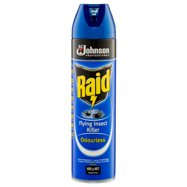 Raid Odourless Blue Aerosol 400gm