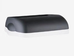 Rubbermaid Waste Paper Bin Black 43L - Lid