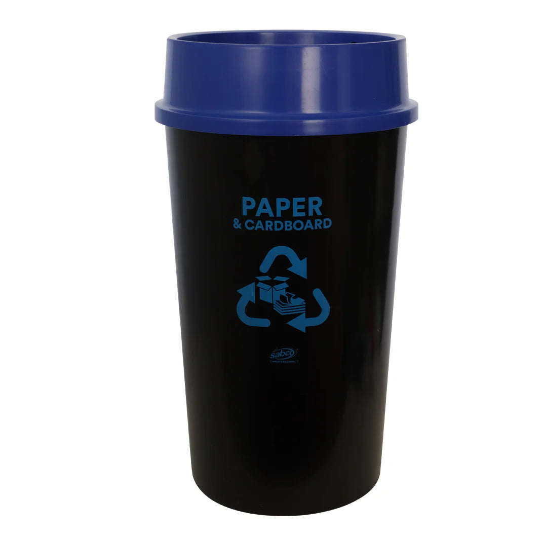 Recycling Bin SABCO Paper & Cardboard BLUE 60L