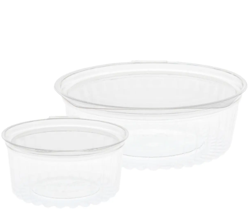 SHO BOWL 1270ml/48oz Flat Lid (uni) x 100/ctn