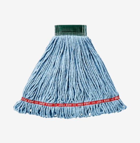Rubbermaid Shrinkless BLUE Wet Mop 20oz