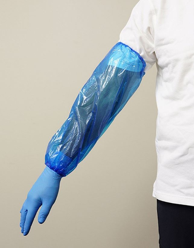 SLEEVE PROTECTORS BLUE  2000/Ctn