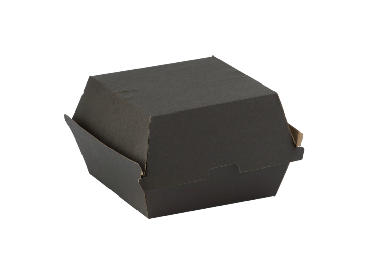 Container BLACK Bioboard Burger x 260