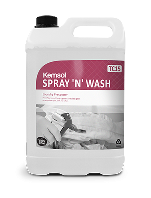 SPRAY 'N' WASH Laundry Pre-Wash Spray 5L