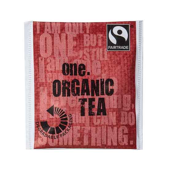 Tea Bags ONE FAIRTRADE Overwrapped x 500 ONET