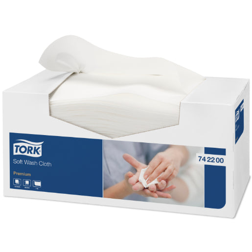 Tork Soft Wash Cloth Premium 742200 8/Ctn