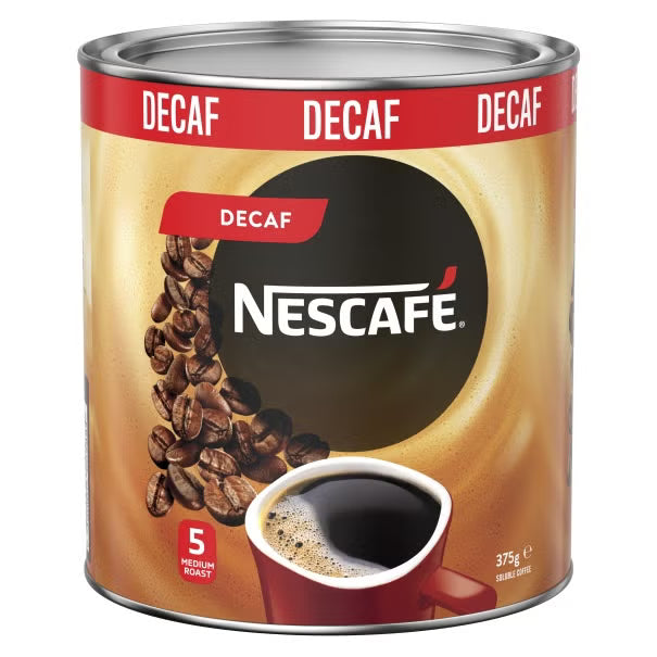 Coffee NESCAFE DECAF Tin 375gm