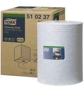 Cloths MULTIPURPOSE BLUE 1ply x 400 Roll 510237