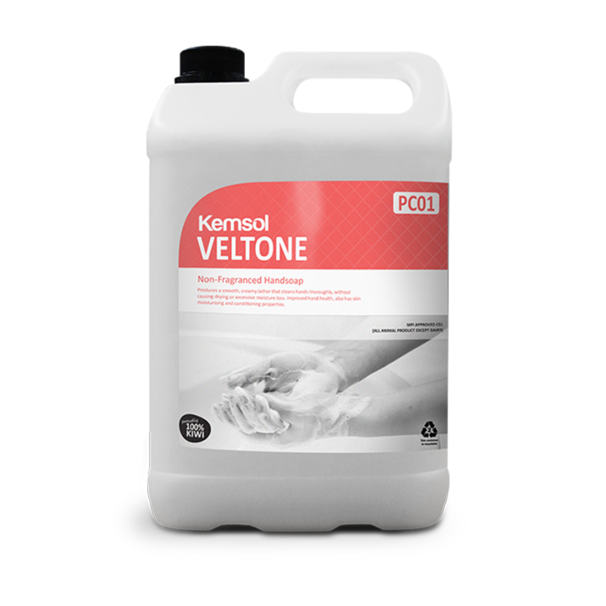 VELTONE Non-fragranced Flowing Hand Soap C51 5L
