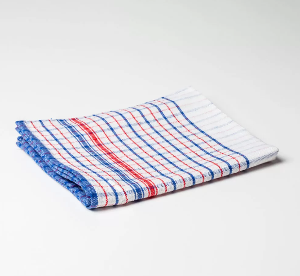 TEA TOWEL Blue/Red 102gm EACH