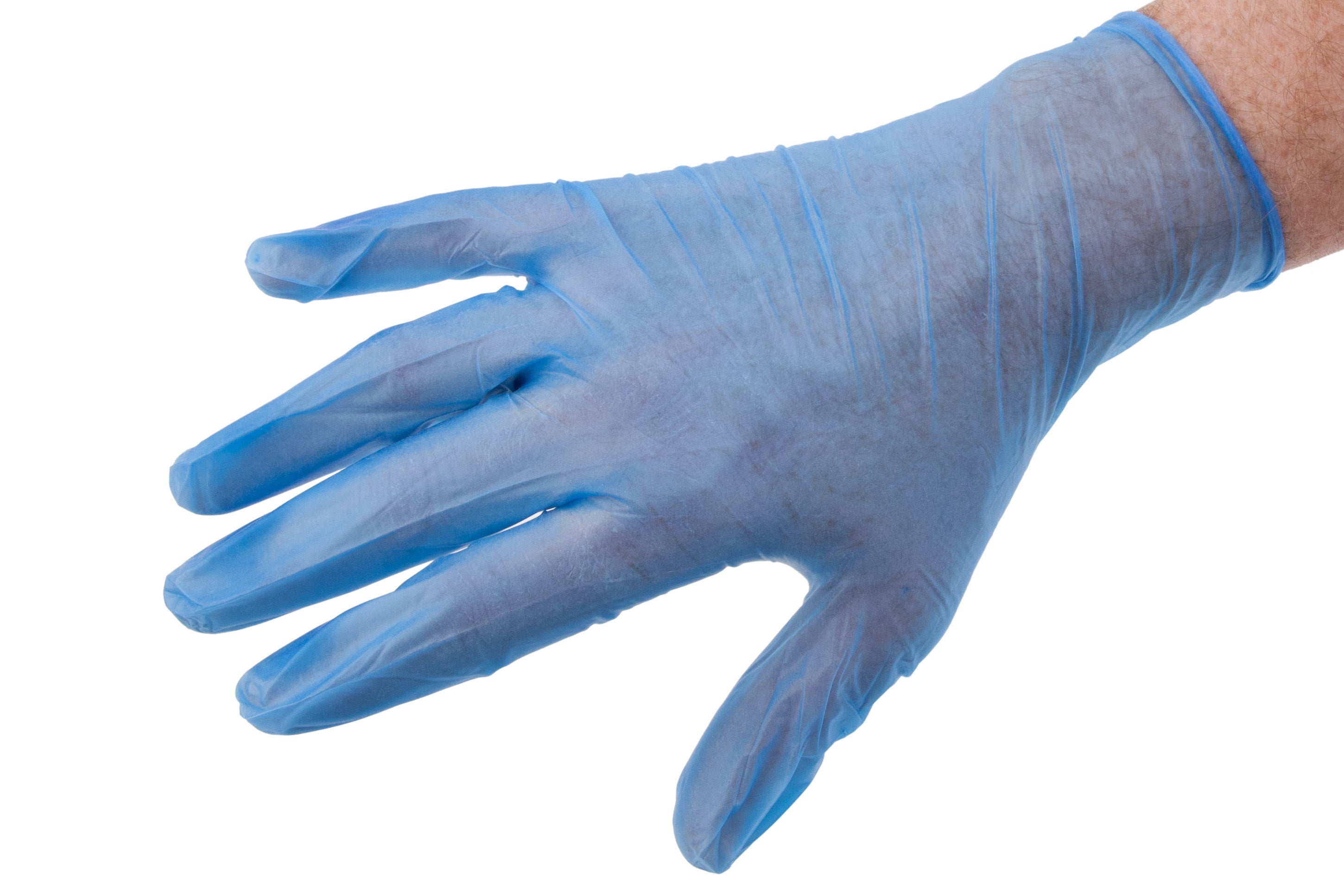 Gloves Hytec VINYL BLUE XLarge P/F 10pkt/ctn