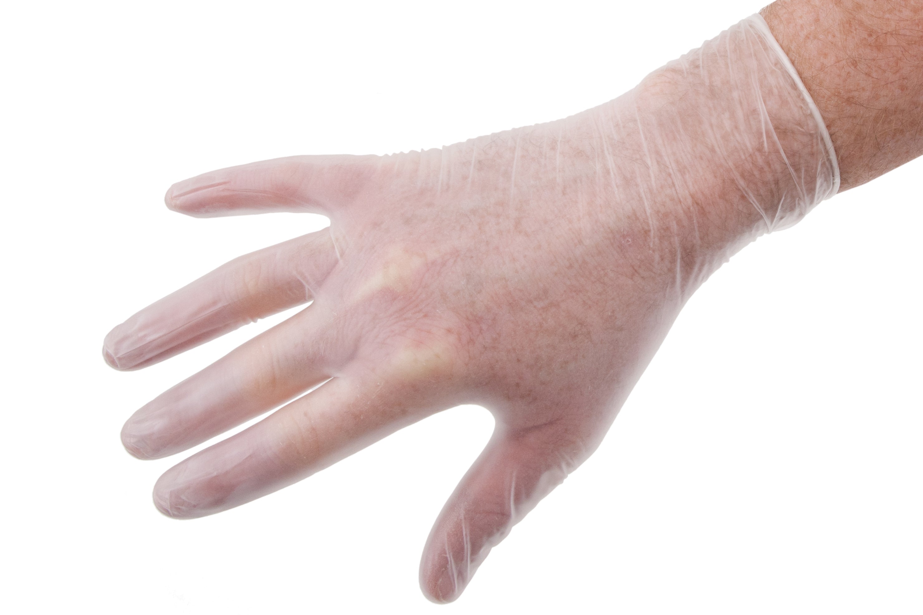 Gloves Hytec Clear VINYL Small P/F 10pkt/ctn