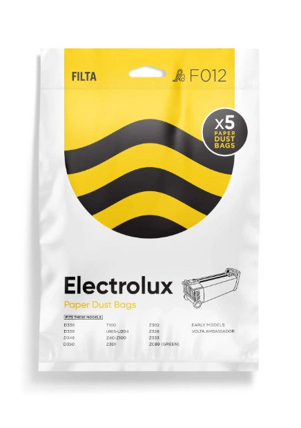 Vac Bags for ELECTROLUX F012 x 5