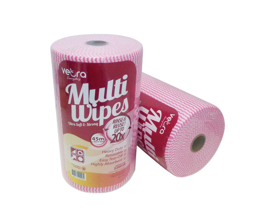 Cloths VEORA Wipes RED 90 sheet/roll