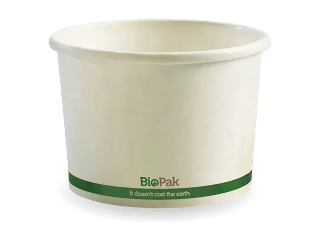 Bowl WHITE 8oz Paper Tub x 1000