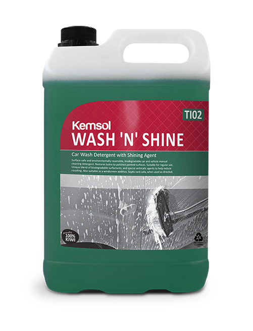 WASH 'N' SHINE Vehicle Shampoo 5L