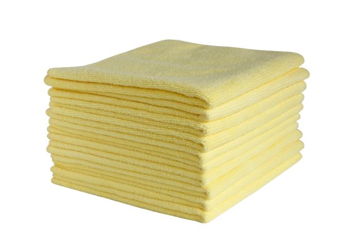 Cloths MICROFIBRE YELLOW Cleaning EACH