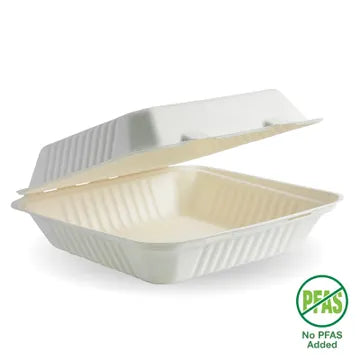Container BIOCANE Square HL91 WHITE 9x9x3 x 200