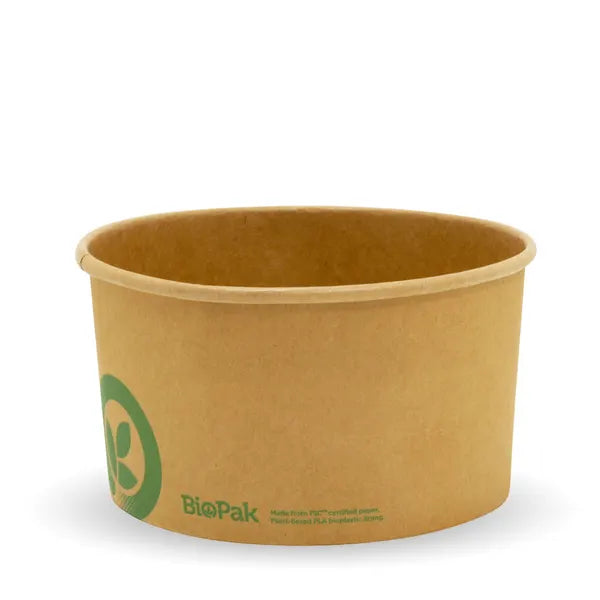 Container Kraft 1000ml Paper Tub x 50/slv