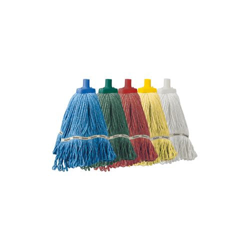 Mop Head DURACLEAN 350g Butterfly Hospital Launder Yellow