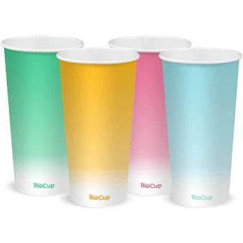 Cup MILKSHAKE Coloured 20oz / 600ml x 1000/ctn
