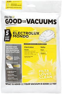 Vac Bags for ELECTROLUX MONDO/VOLTA F011 x 5