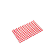 Red GINGHAM Checkered Greaseproof Sheets 200x330 x 1000