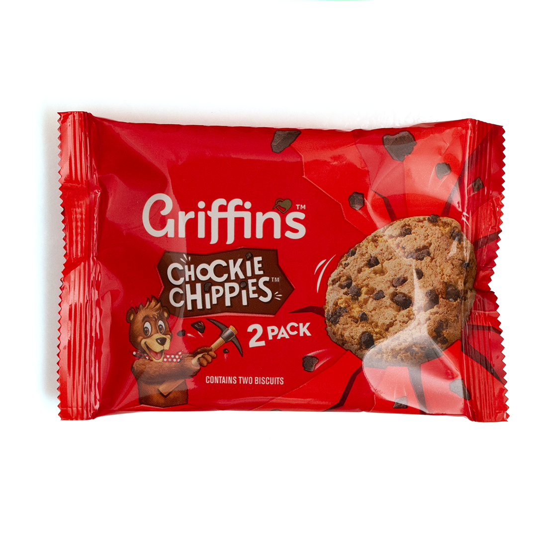 Biscuits Choc Chip Griffins Twin Pack x 100